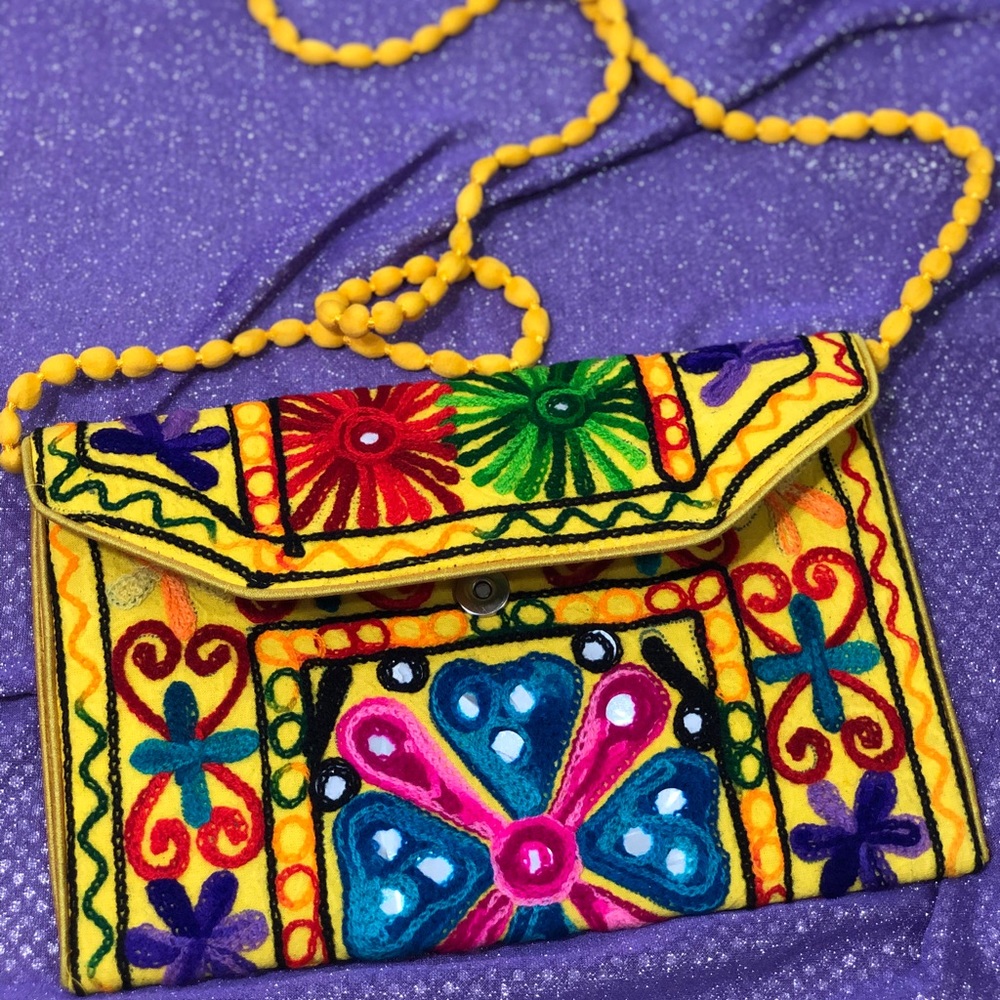 Handmade Envelope Messenger Bag